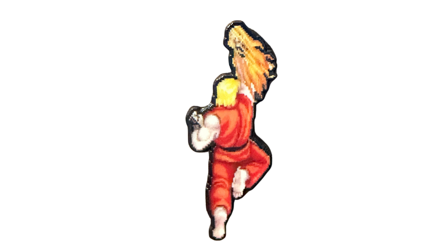 Ken Shoryuken Enamel Pin
