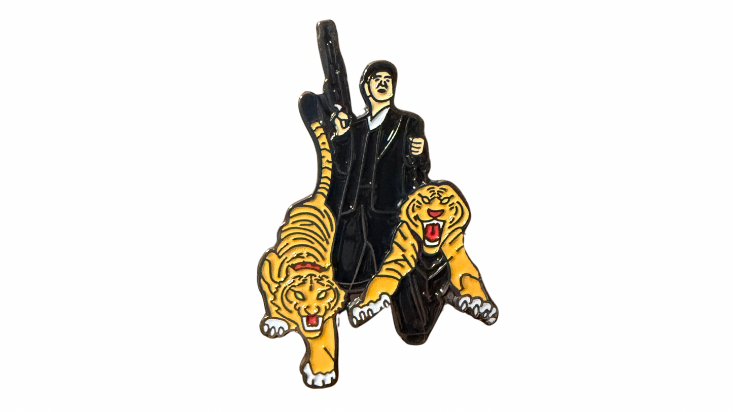 Scarface Tigers Enamel Pin