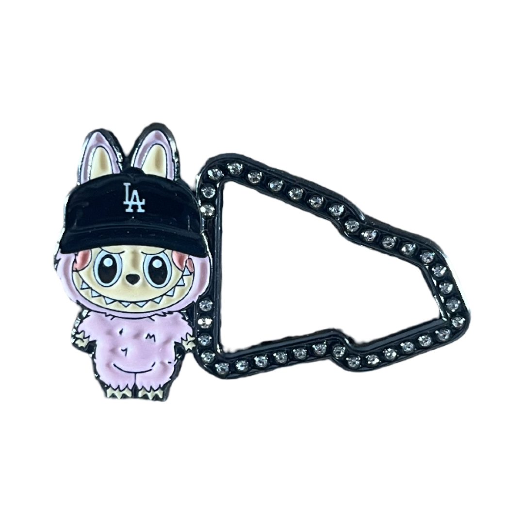 Labubu LA Dodgers New Era Frame Hat Pin