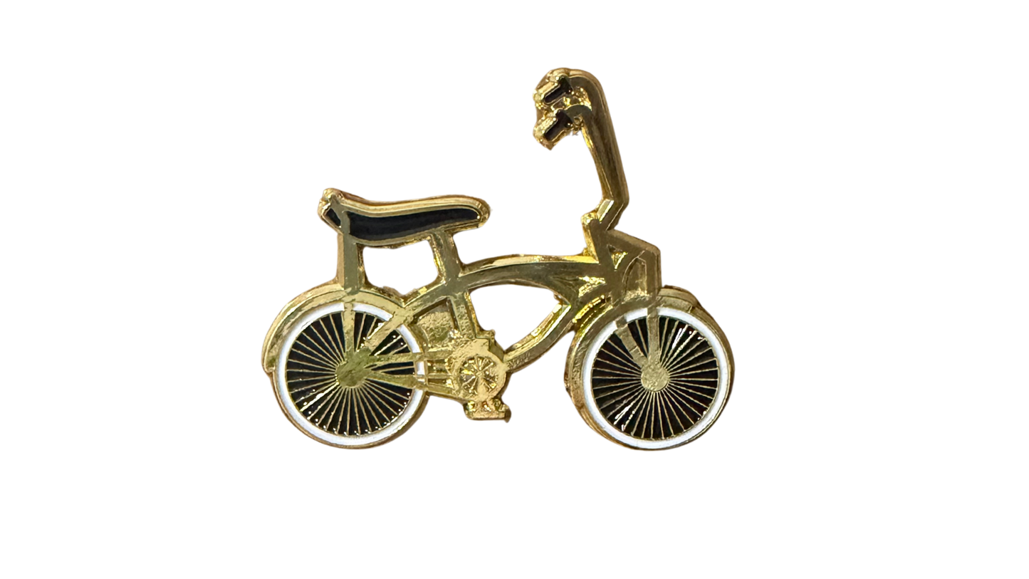 Lowrider Bike Enamel Pin