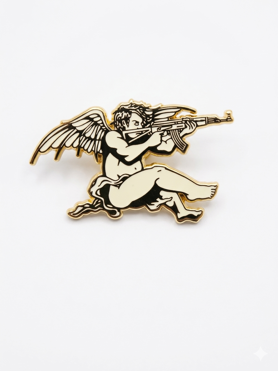 Angel Potentia Enamel Pin