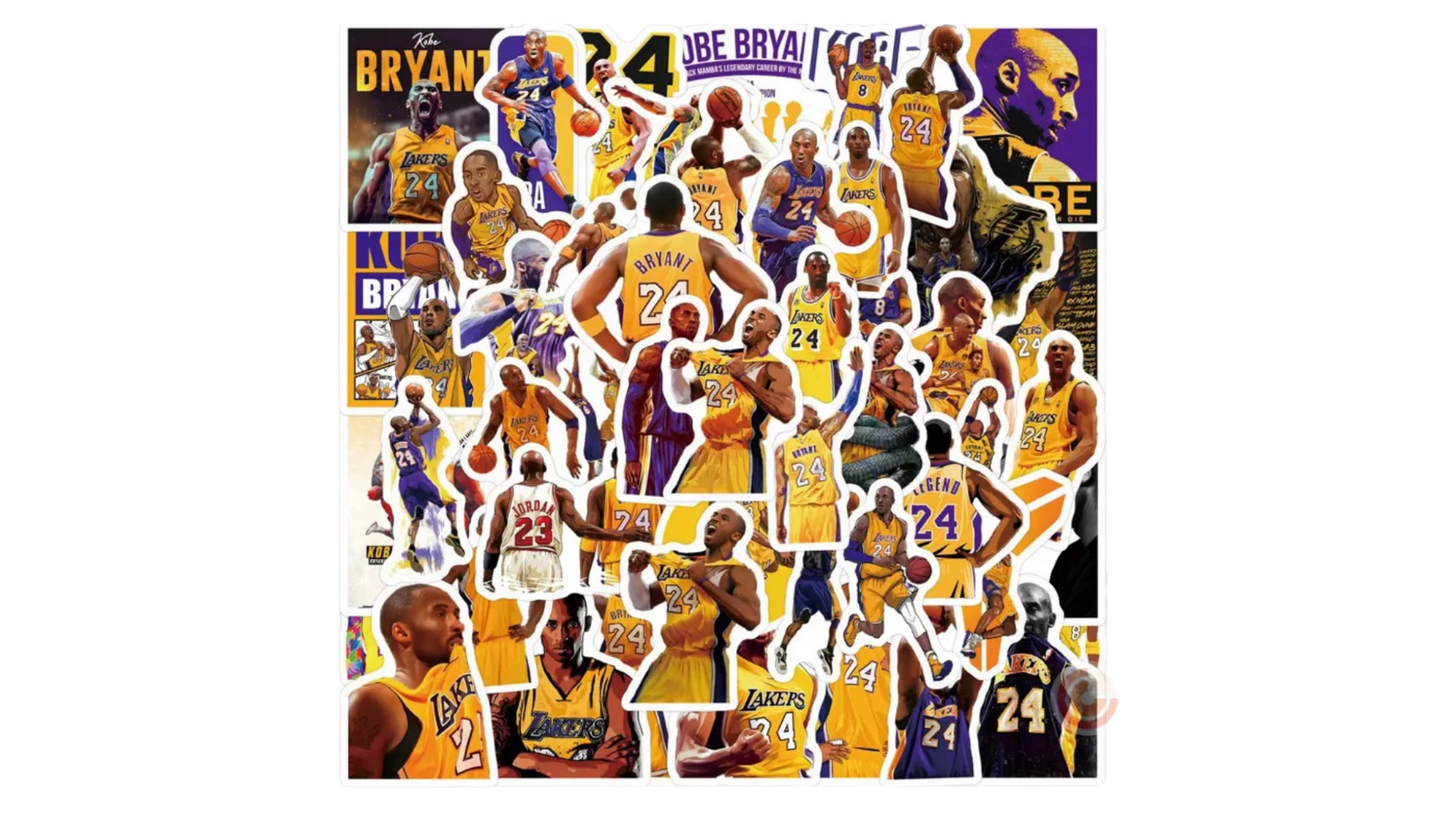 50 Pieces Kobe Bryant Sticker Pack