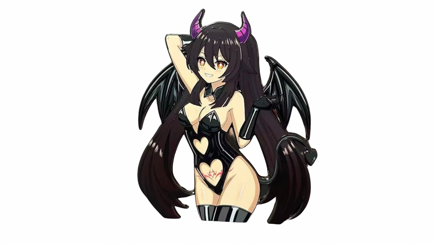 Sexy Succubus Anime Manga Demon Girl Enamel Pins