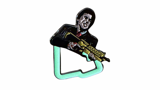 "Say Hello to My Little Friend" New Era Frame Hat Pin