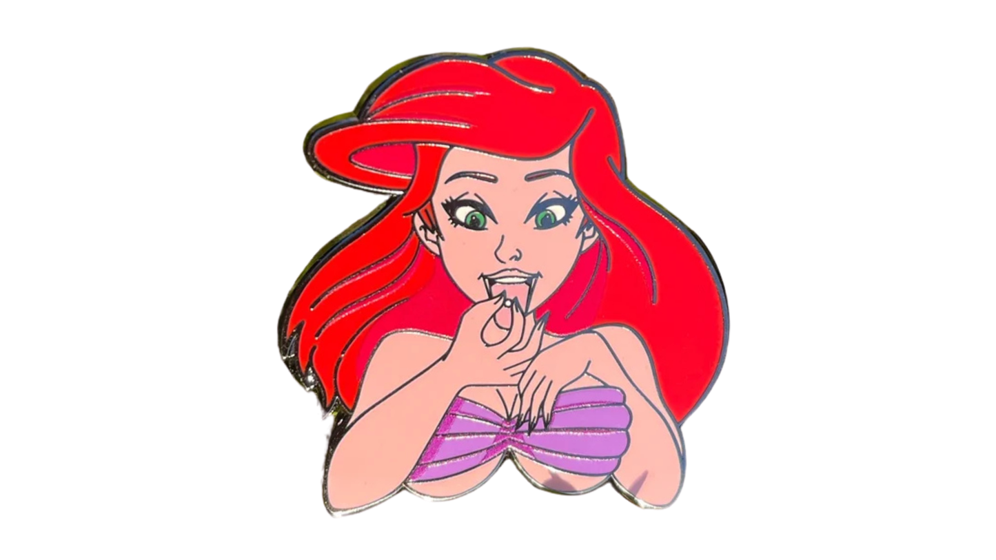 Ariel Enamel Pin