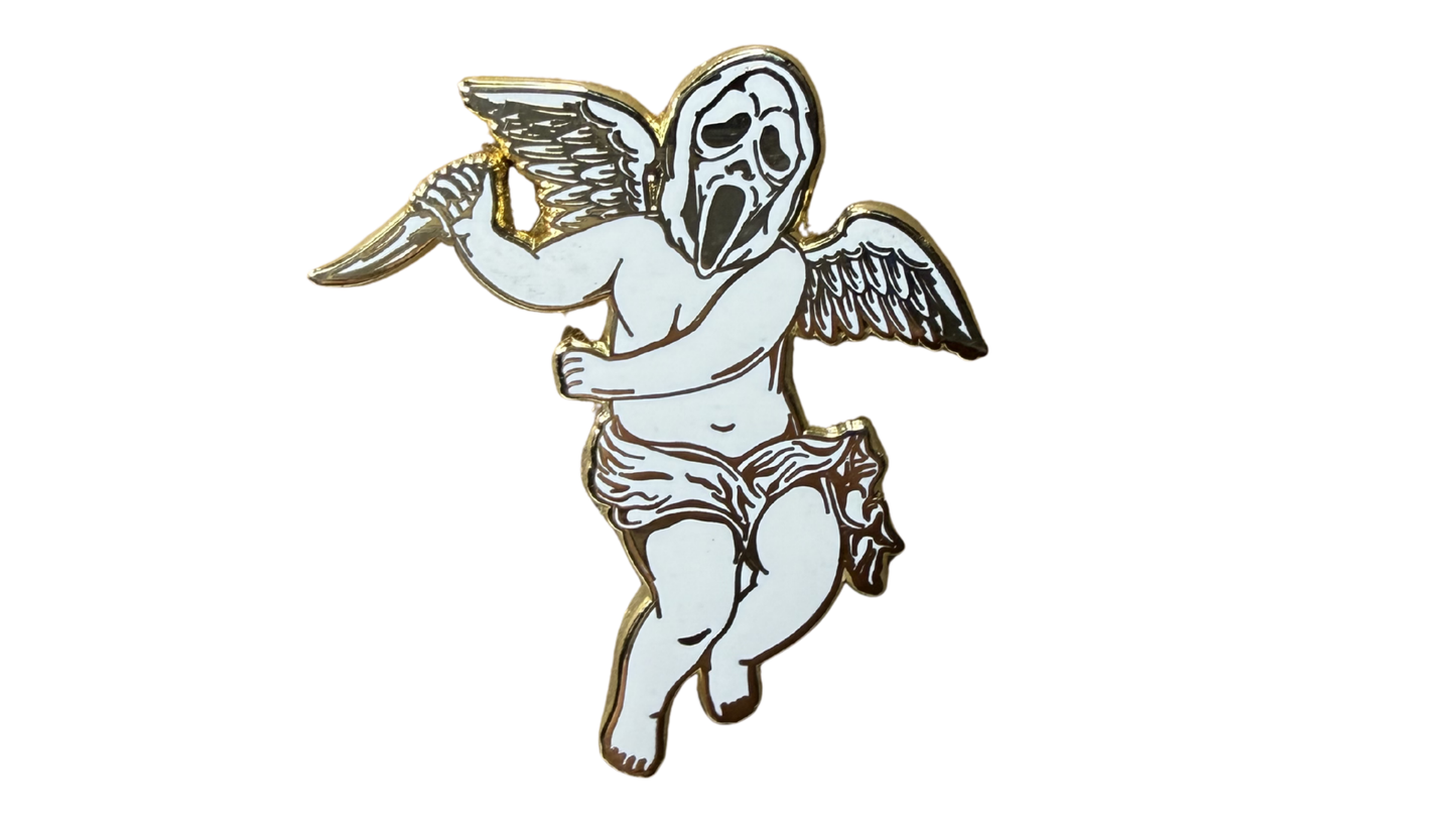 Angel Exspiravit Enamel Pin