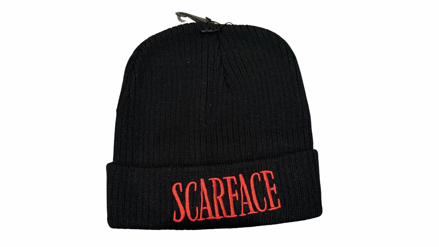 Scarface "The World Is Yours" Embroidered Beanie – Unisex One Size Fits All