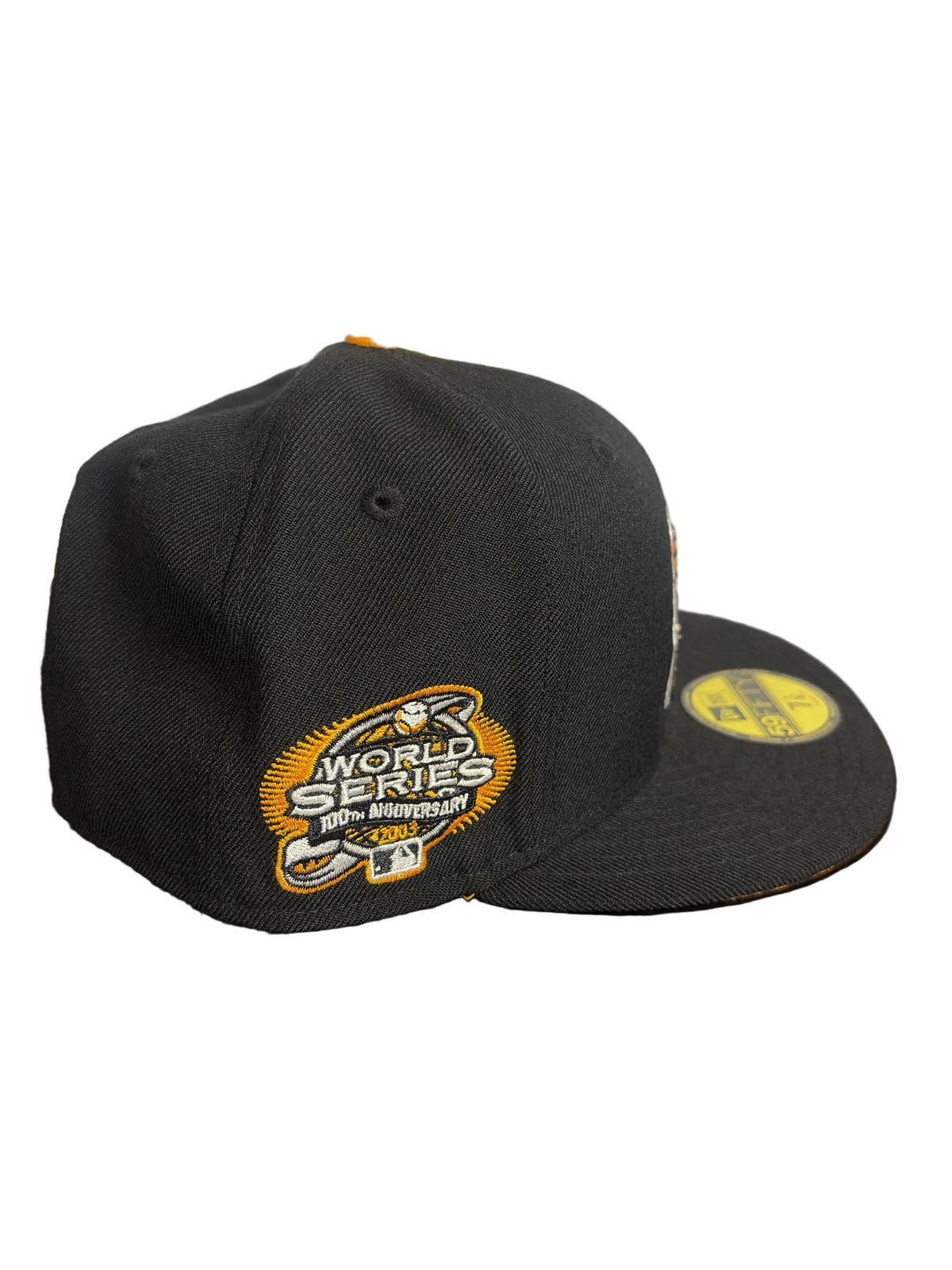 New Era Florida Marlins 59FIFTY Tiger Camo Logo Fitted Hat - Black