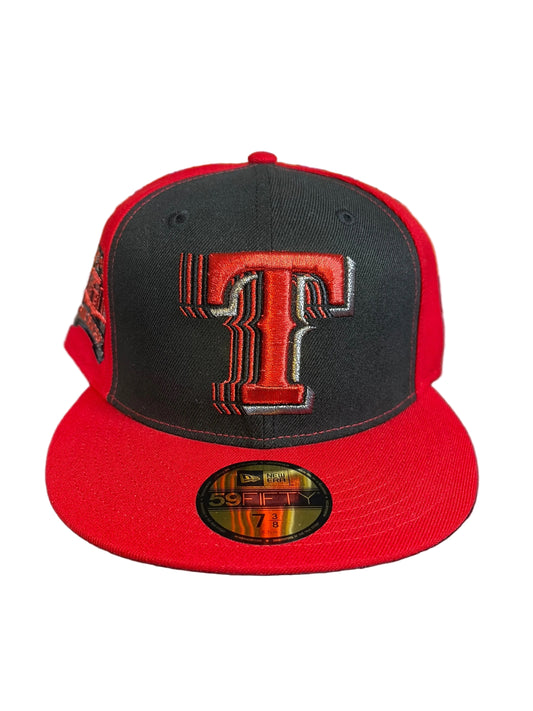 New Era Texas Rangers Final Season Side Patch 59FIFTY Fitted Hat