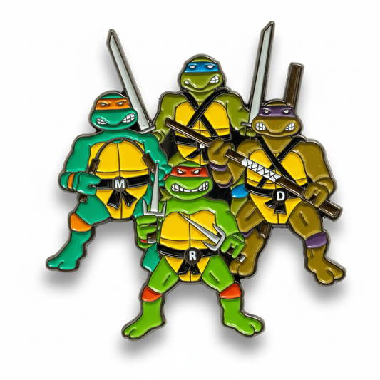 TMNT Team Up Enamel Pin