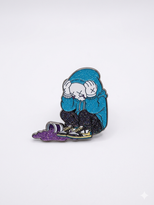 Kaws Wasted Potential Enamel Pin