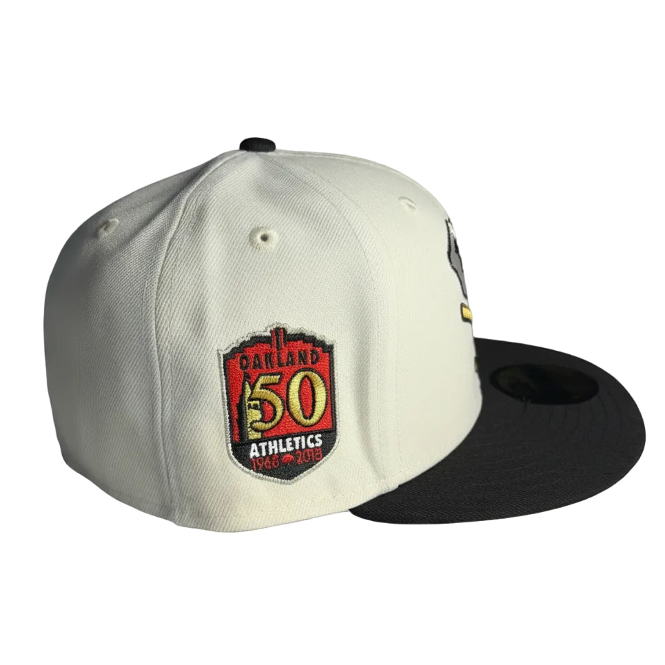 New Era Oakland A’s Stomper 50th Anniversary Side Patch 59FIFTY Fitted Hat