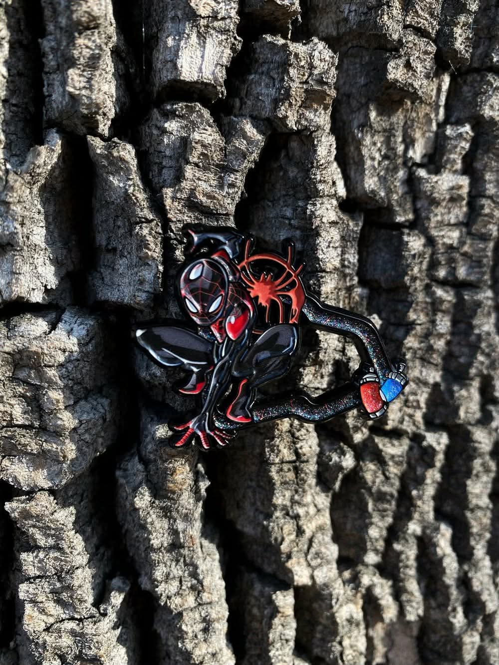 Spider-Man Miles Morales New Era Frame Hat Pin