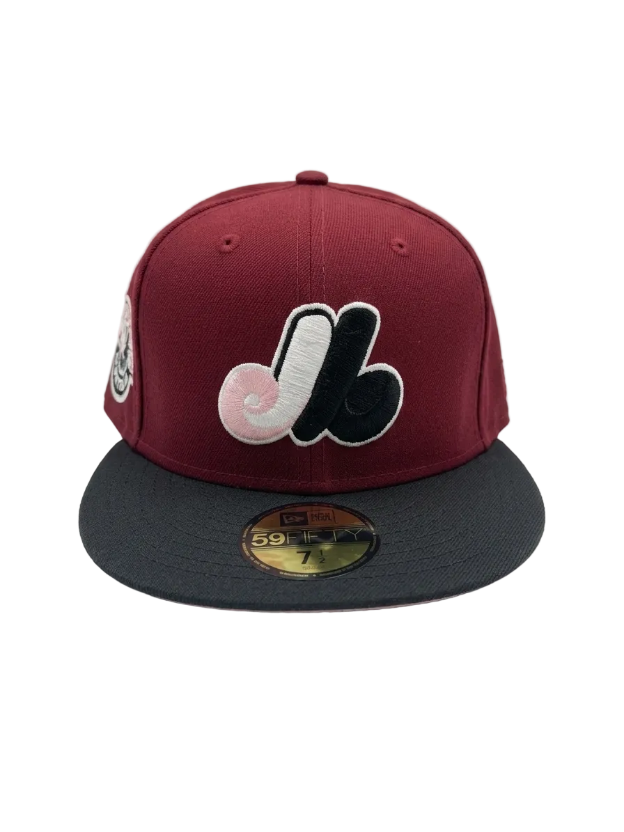 New Era Montreal Expos 59FIFTY Side Patch 2 Tone Fitted Hat