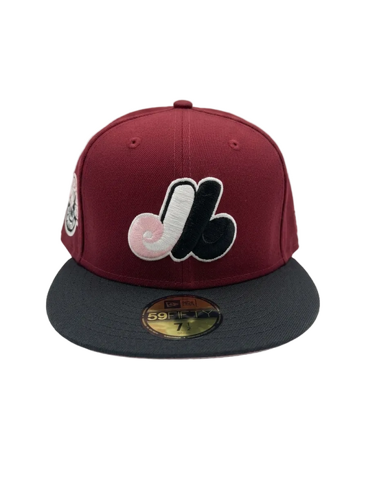 New Era Montreal Expos 59FIFTY Side Patch 2 Tone Fitted Hat