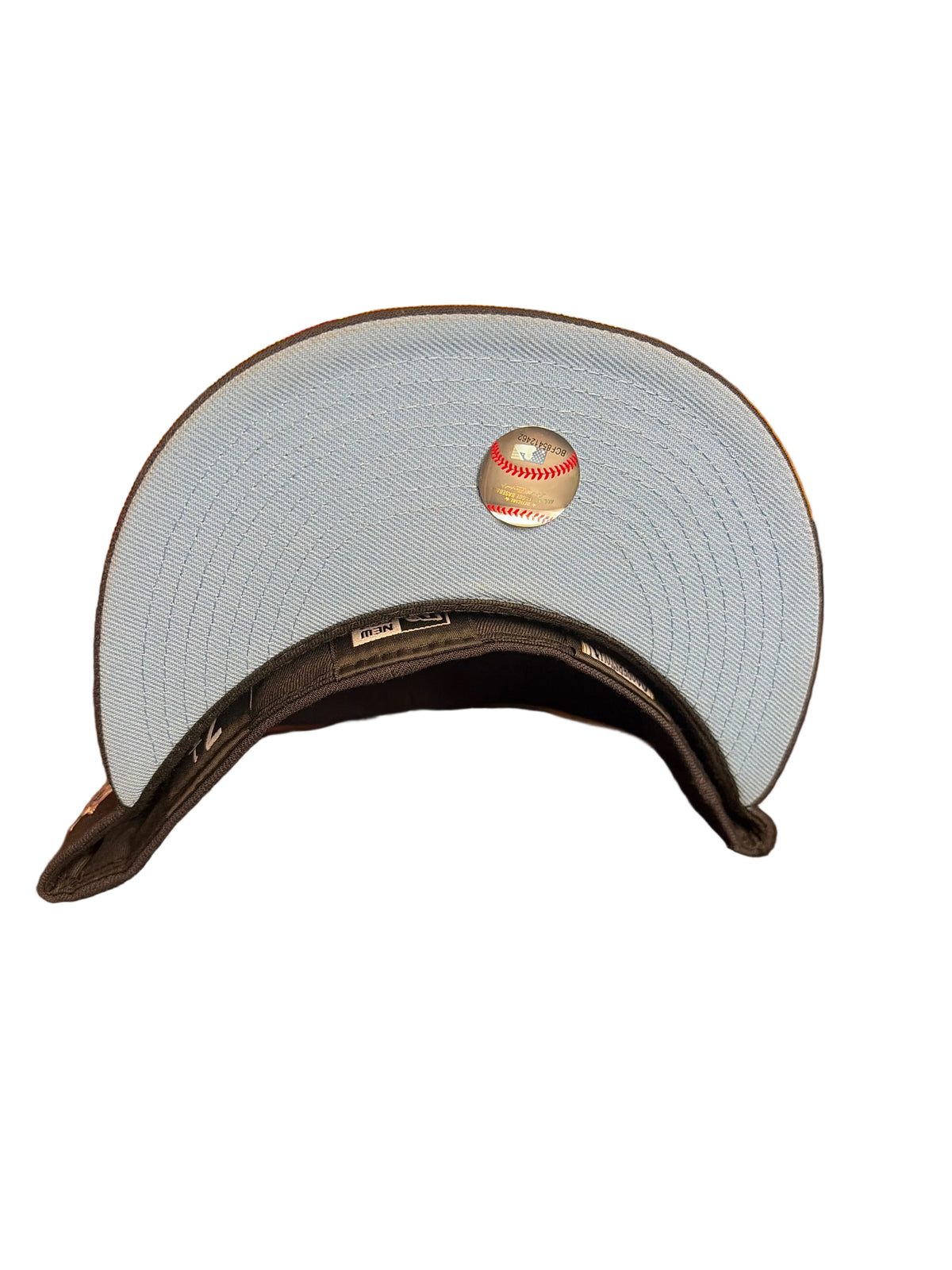 New Era NY Yankees 1998 World Series Patch 59FIFTY Fitted Hat – 7 1/2 (Icy Blue UV)
