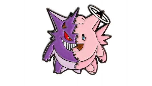 Clefairy Gengar Abomination Enamel Pin