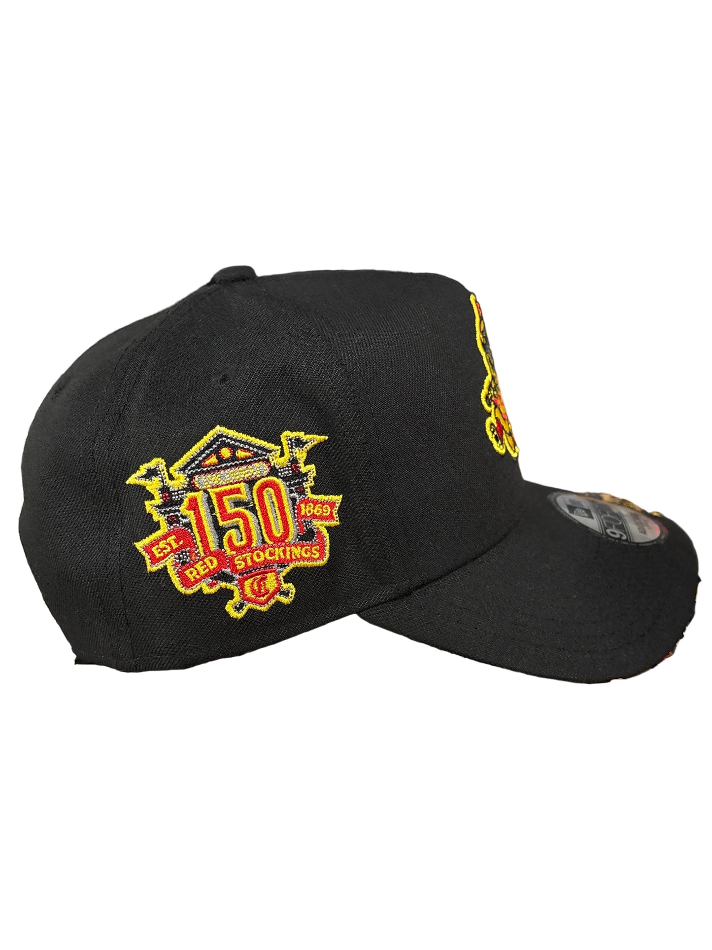 New Era Cincinnati Reds 150 years Anniversary Side Patch 9FORTY A-Frame SnapBack