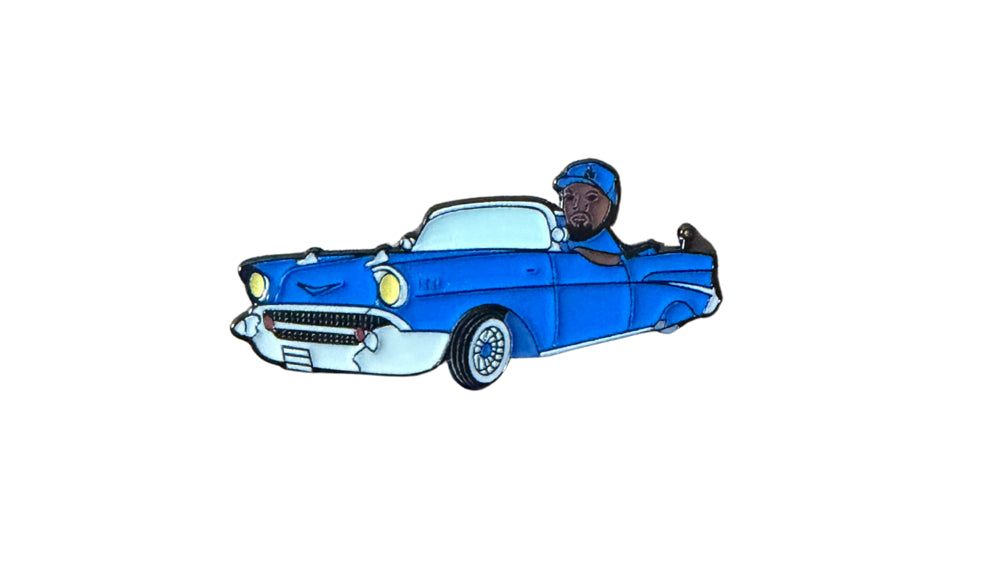 LA Ice Cube Enamel Pin