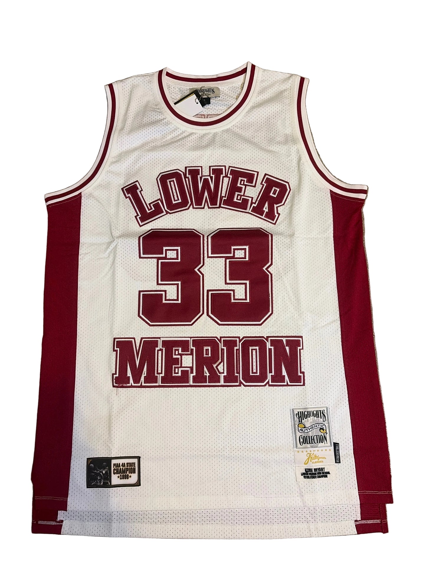 Headgear Classics Lower Merion #33 Kobe Bryant Tribute Basketball Jersey