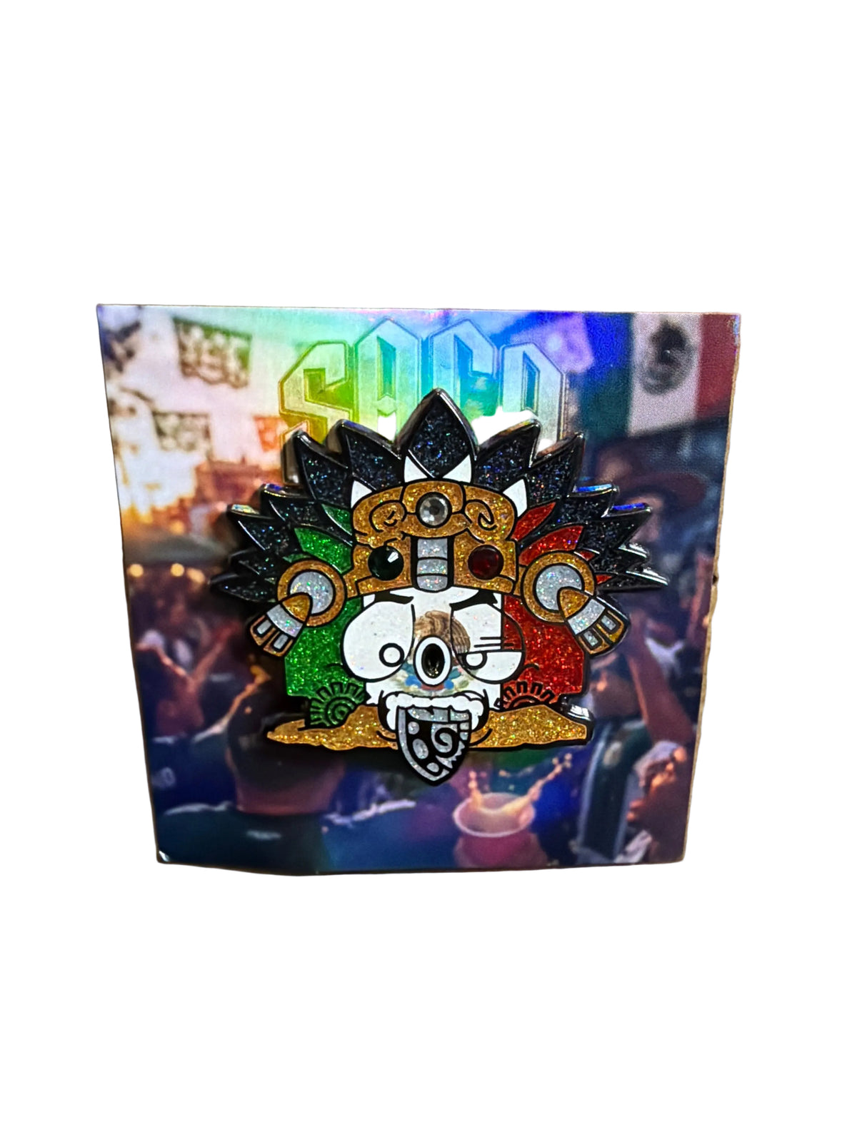 Saca México Enamel Pin