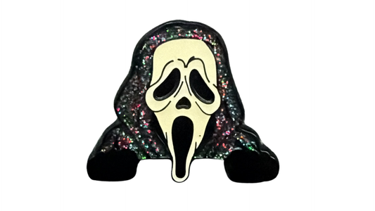 Ghost Face Scream Peeker Hat Pin