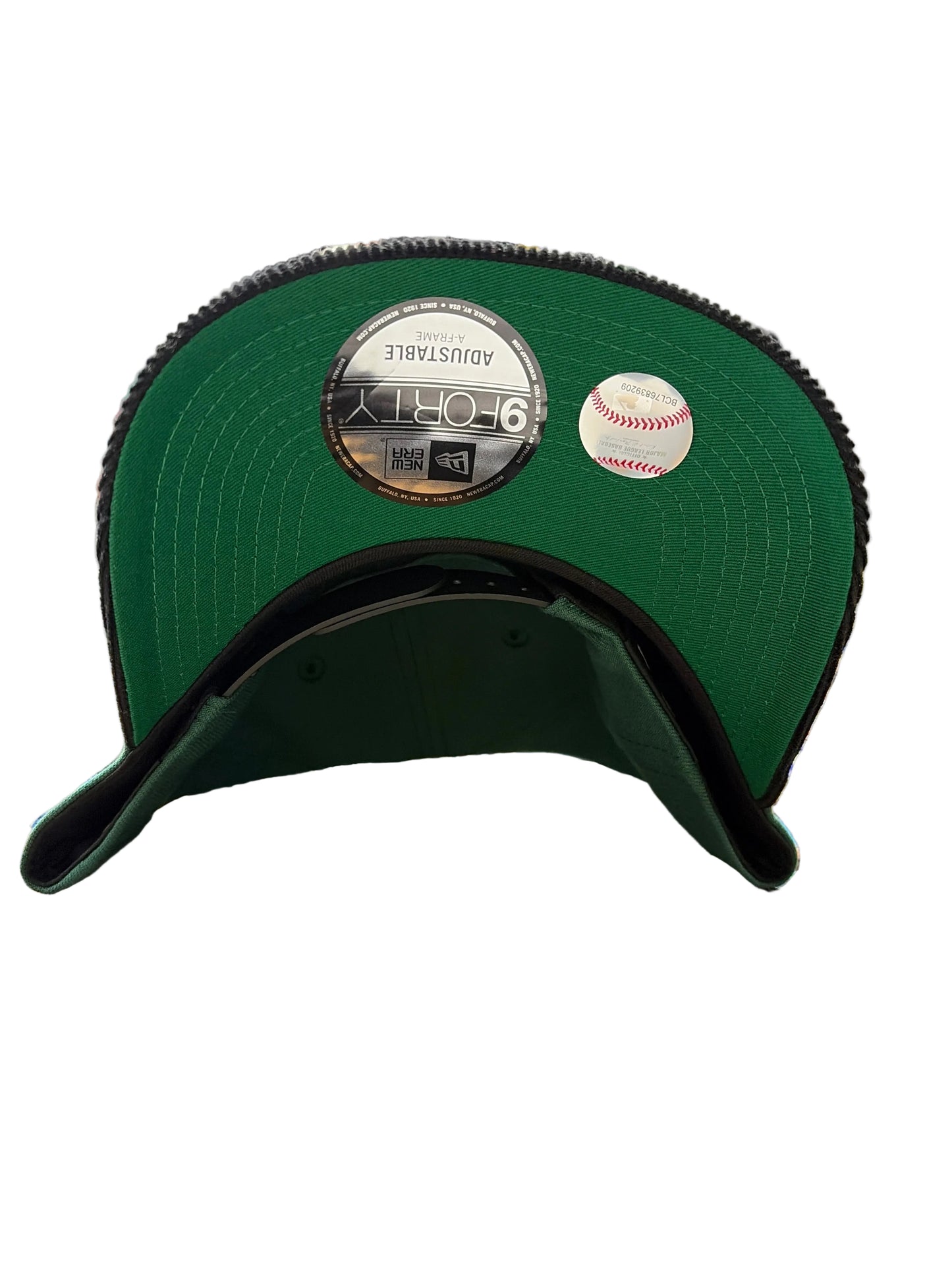 New Era Anaheim Angels 40th Seasons Side Patch 9FORTY A-Frame Snapback Hat