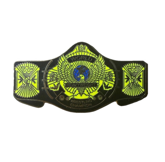 World Heavyweight Champion Belt Enamel Pin