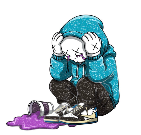 Kaws Wasted Potential Enamel Pin