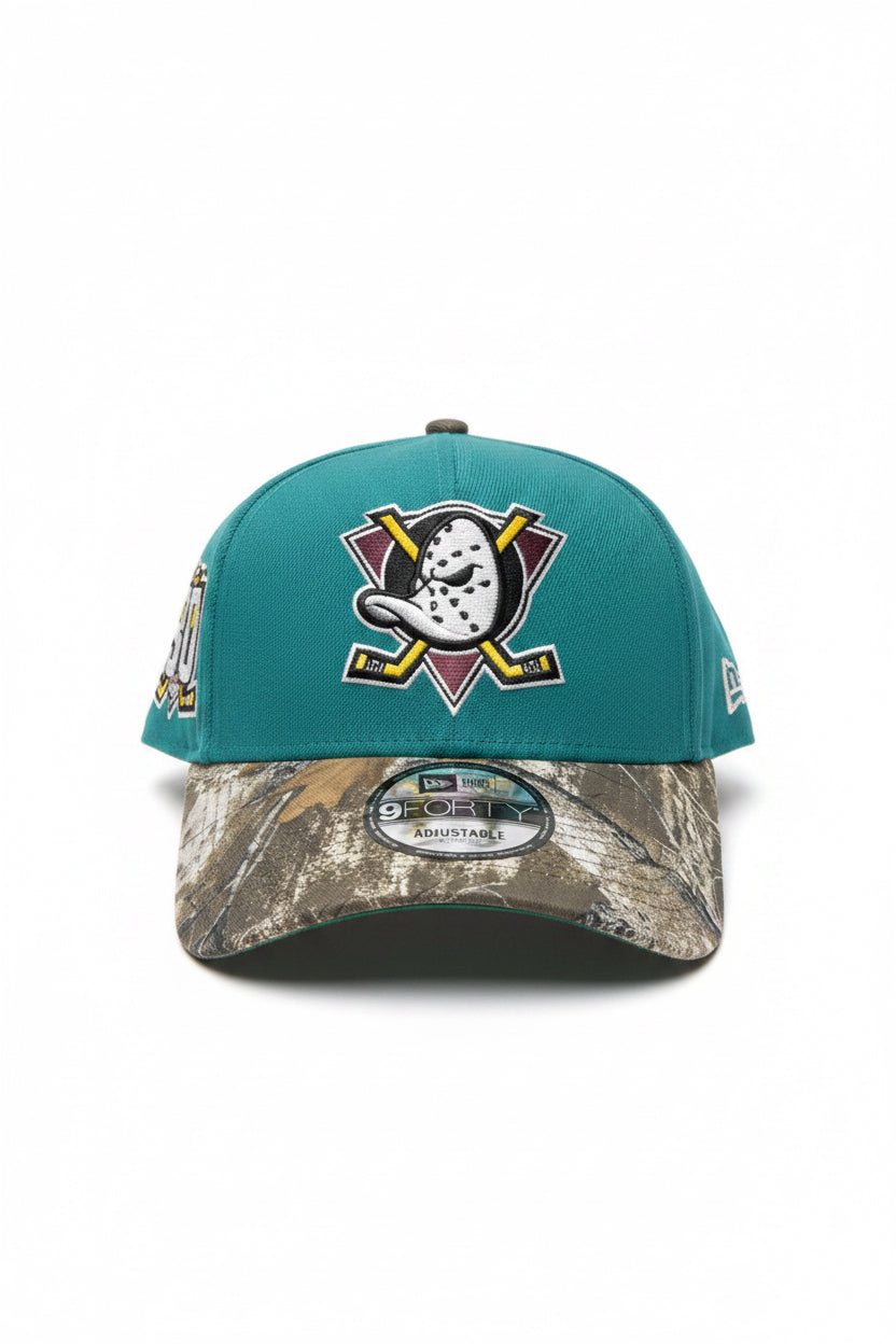 New Era Anaheim Ducks 'Realtree Visor' 9FORTY A-Frame Snapback