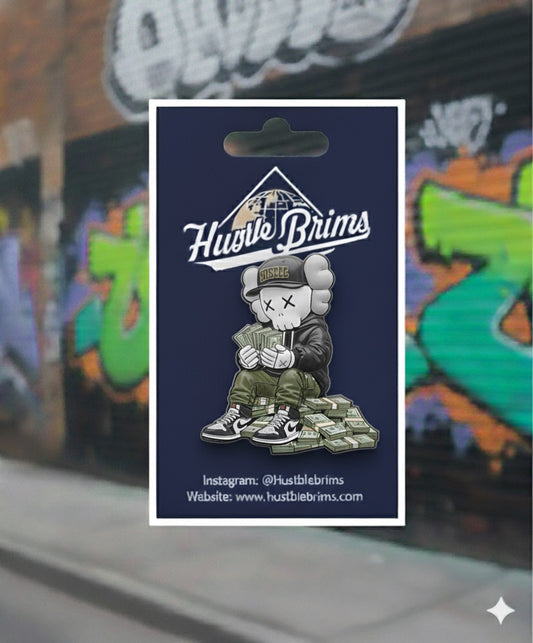 Kaws Break Bread Glow in the Dark Hat Pin