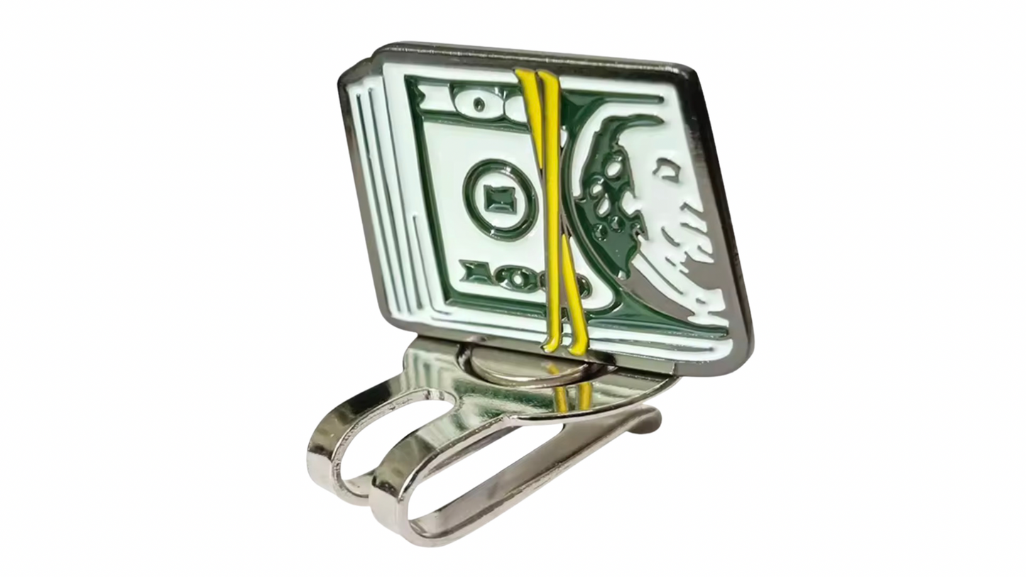 Money Stack Magnetic Hat Clip Blip