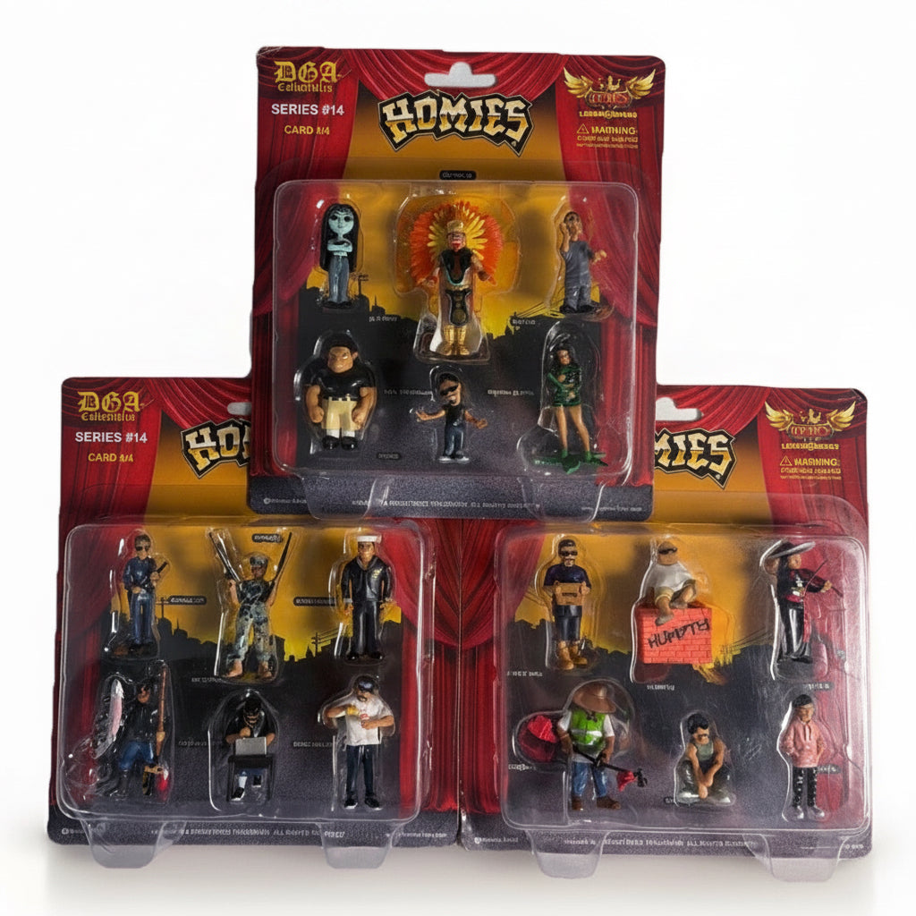 DGA Collectibles Homies Figurines Series 14 Lot