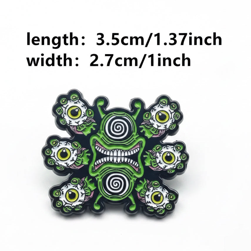 Subtronics Cyclops Alien Enamel Pin