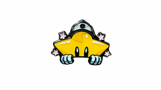 Starboy Yellow Start Peeker Hat Pin