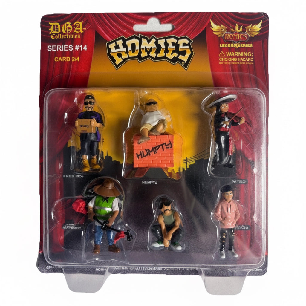 DGA Collectibles Homies Figurines Series 14 Lot