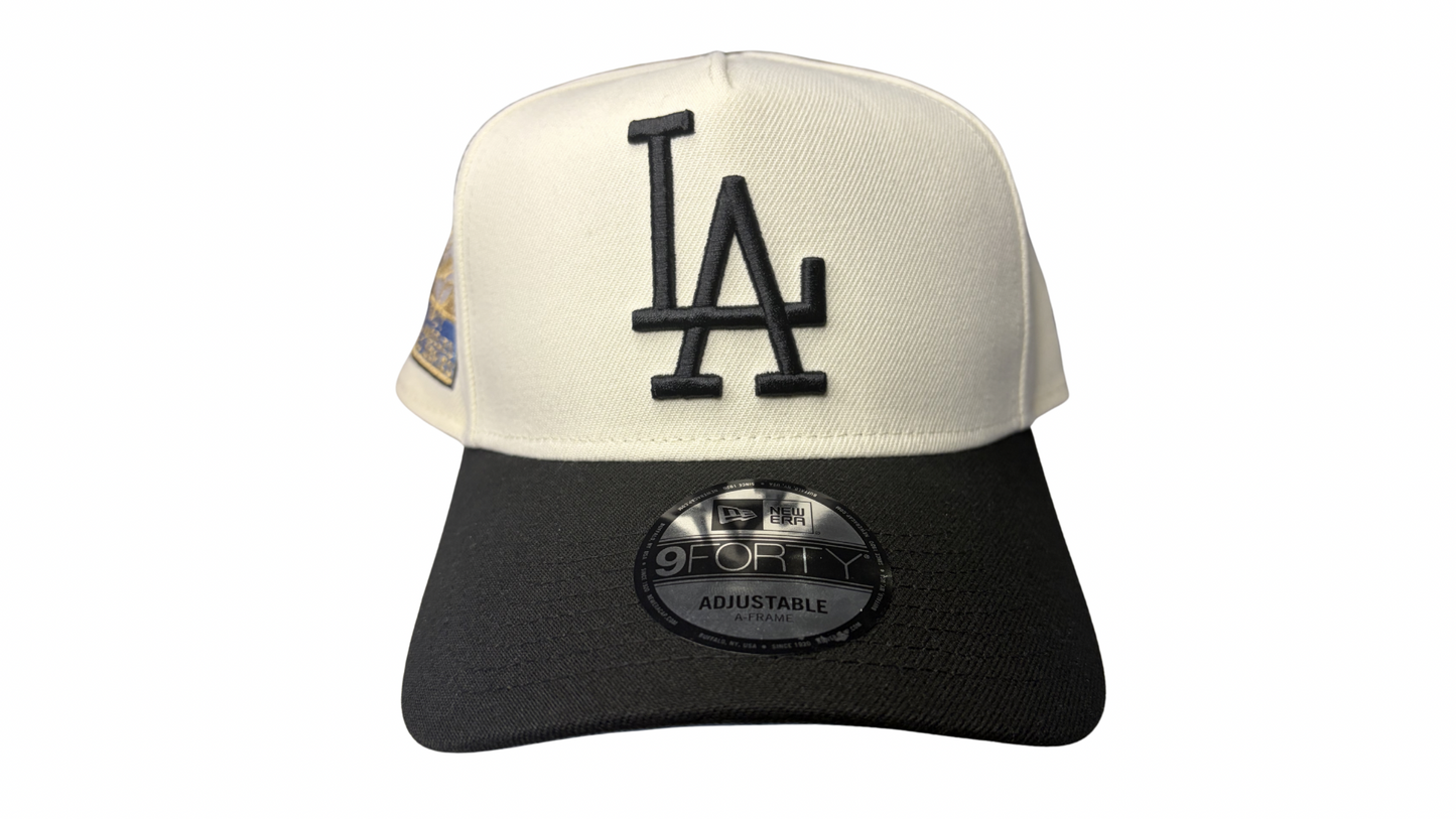 New Era LA Dodgers 2 Tone World Series Side Patch 9FORTY A-Frame Snapback