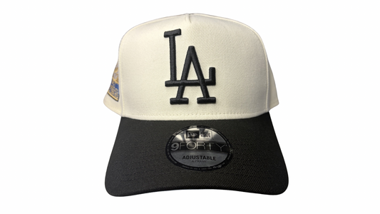 New Era LA Dodgers 2 Tone World Series Side Patch 9FORTY A-Frame Snapback