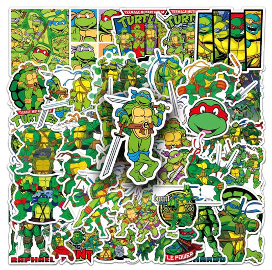 50 Pieces TMNT Sticker Pack