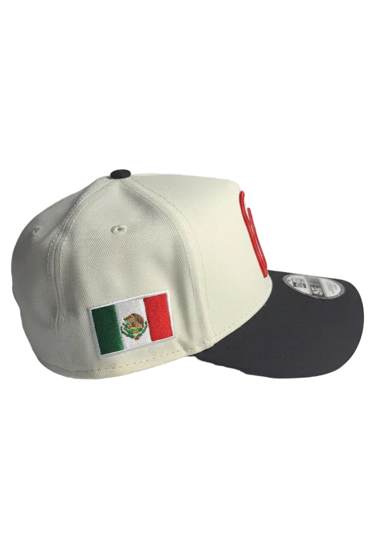 New Era Mexico 9FORTY A-Frame 2 Tone Snapback Hat