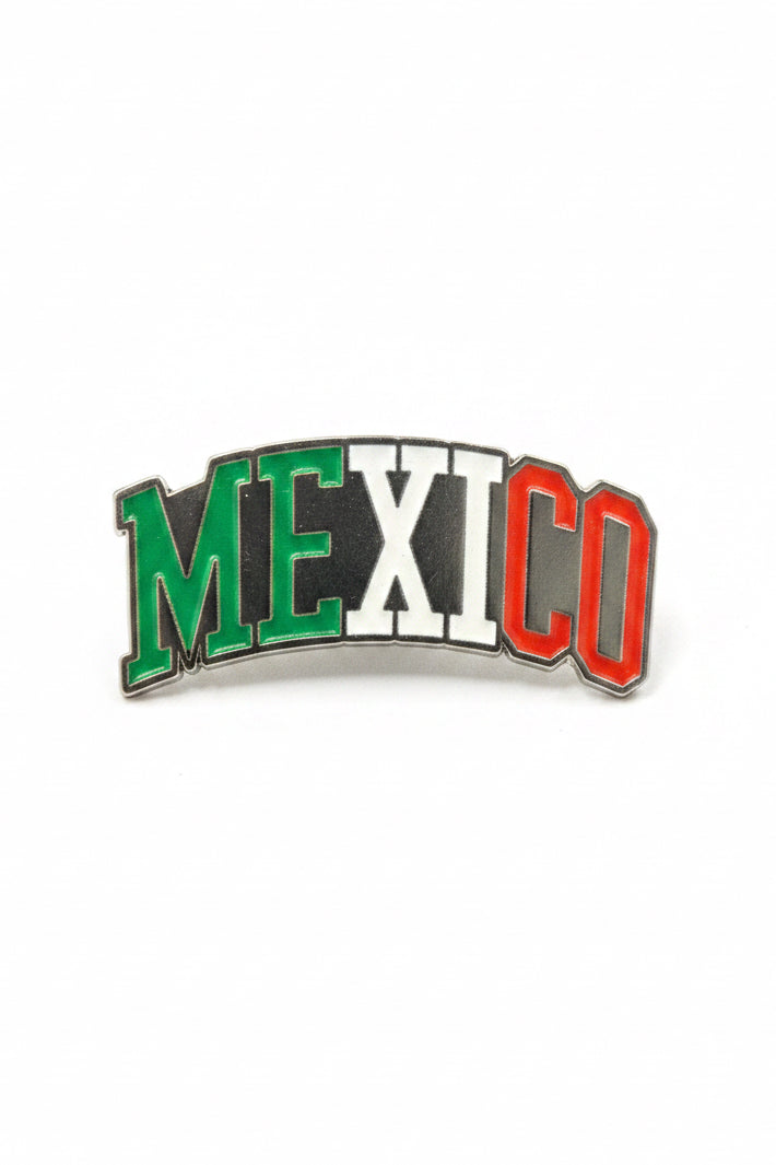 Mexico Tricolor Enamel Hat Pin