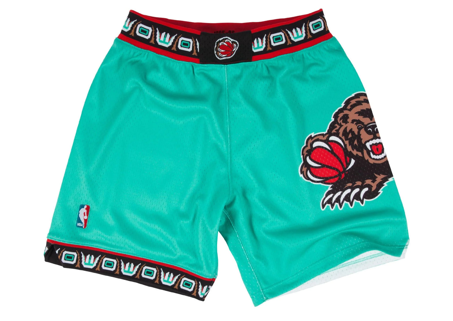 Mitchell and Ness Vancouver Grizzlies 95-96 NBA Basketball Shorts