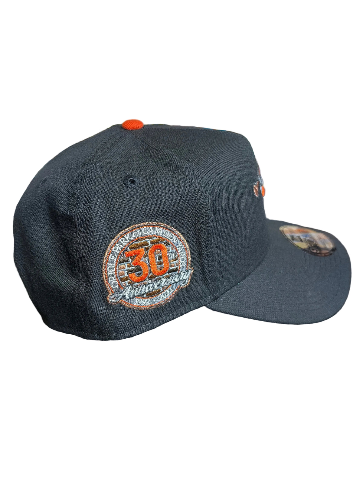 New Era Baltimore Orioles 30th Anniversary Side Patch 9FORT A-Frame Snapback