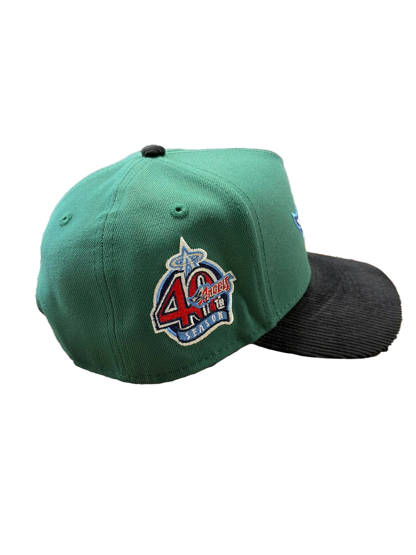 New Era Anaheim Angels 40th Seasons Side Patch 9FORTY A-Frame Snapback Hat