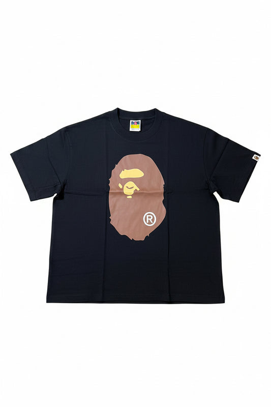 A Bathing Ape Big Ape Head Printed T-Shirt - Black