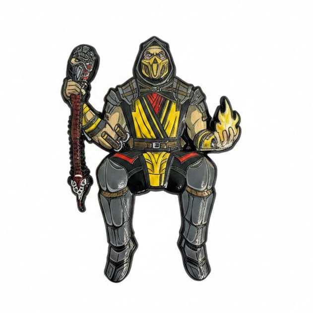 Mortal Kombat Scorpion Hat Pin