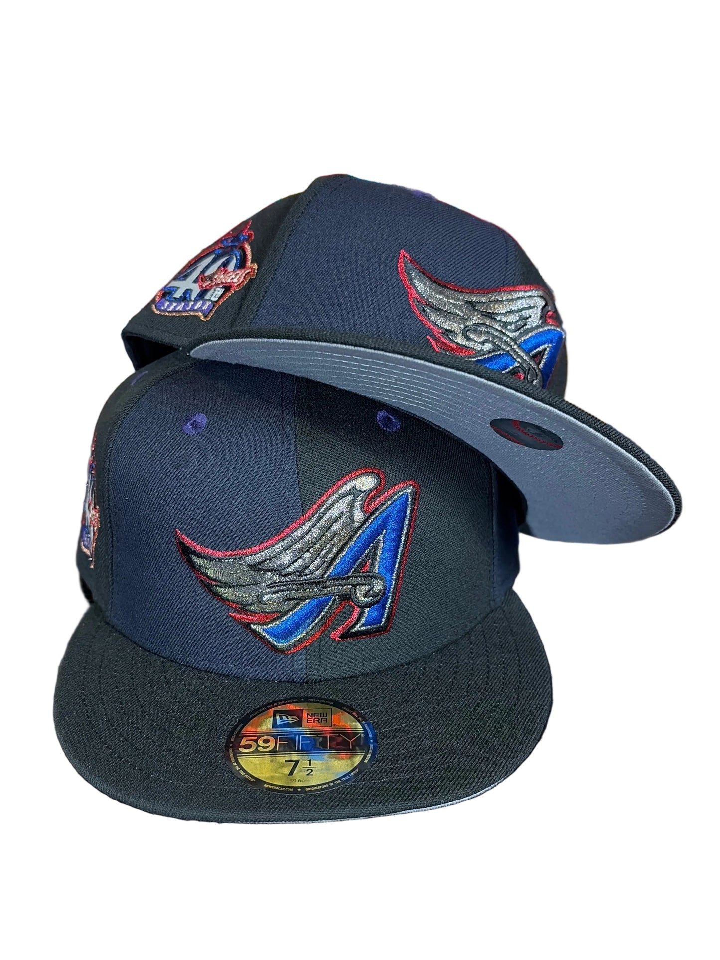 New Era Los Angeles Angels “Heartless Riku” 40th Anniversary Side Patch 59FIFTY Fitted Hat
