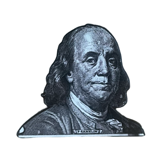 Benjamin Franklin Enamel Pin