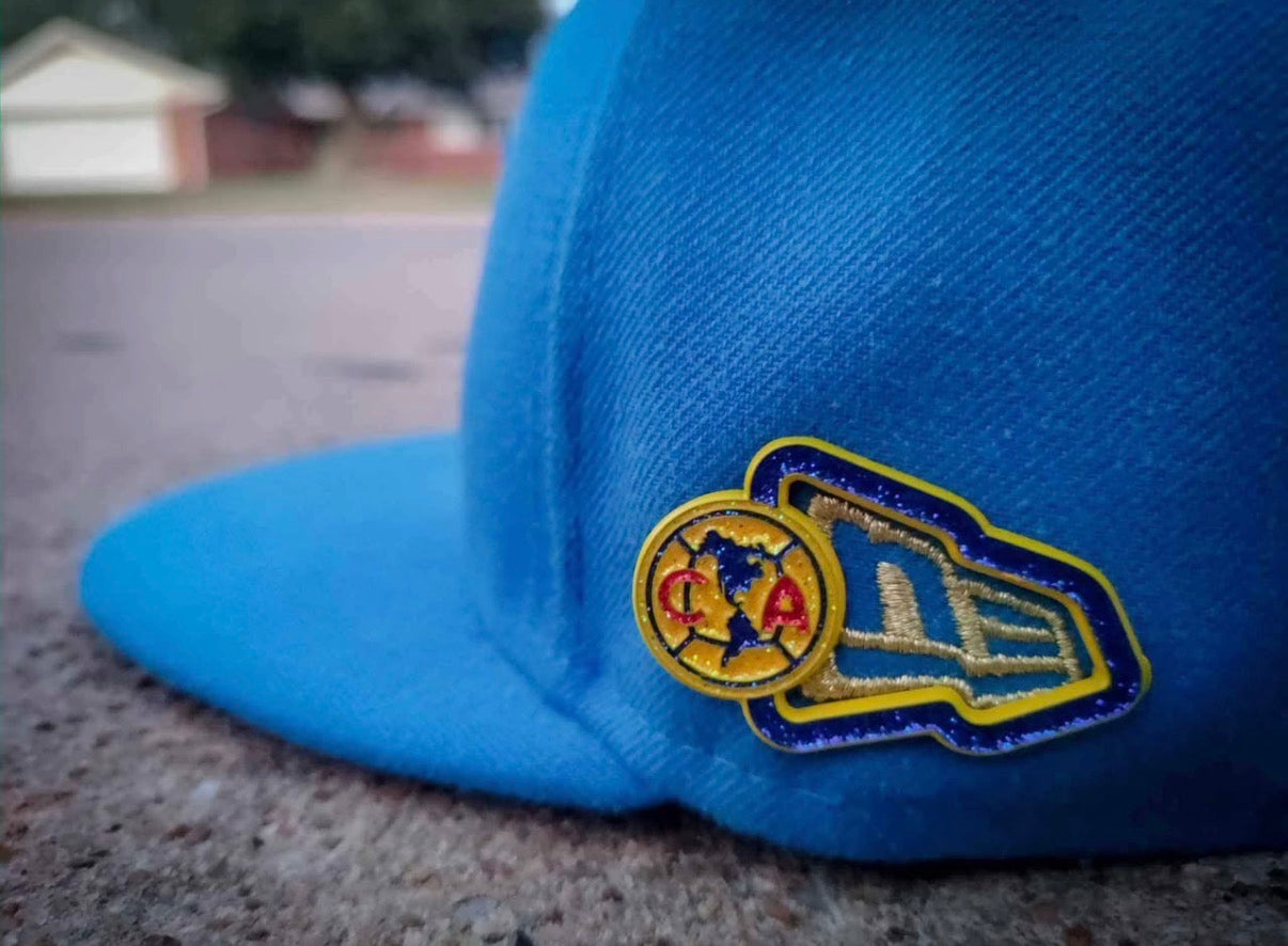 Club América FC Glitter New Era Frame Hat Pin