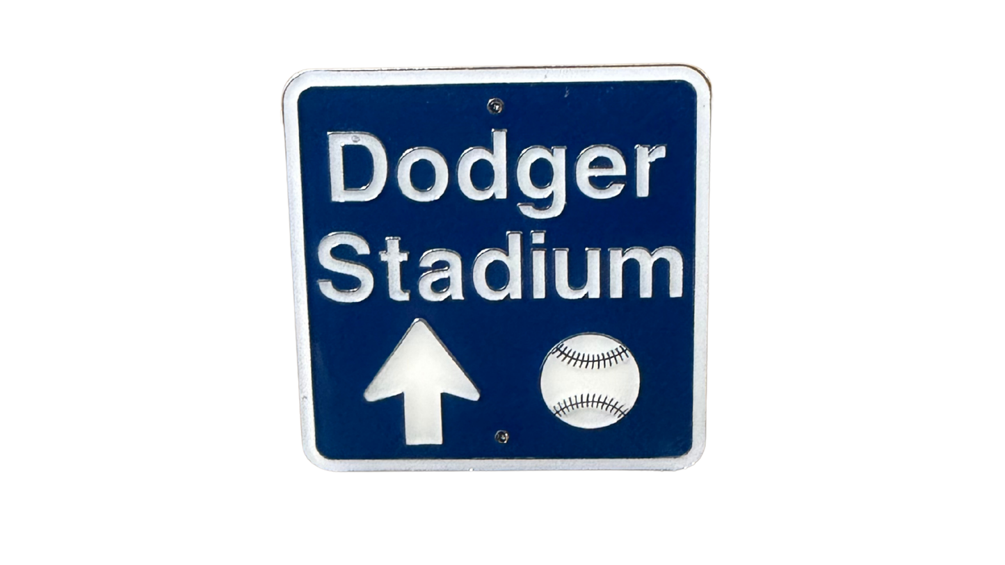 Los Angeles Dodgers Billboard Sign Lapel Pin